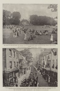 Die Feier des Winchester College von English Photographer