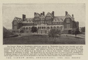Das Yarrow-Heim, Broadstairs, die Meeresfront von English Photographer