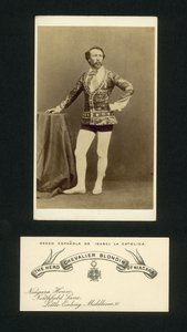 Der Held Chevalier Blondin von Niagara von English Photographer
