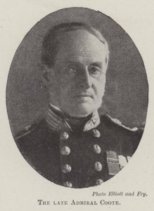 Der verstorbene Admiral Coote von English Photographer