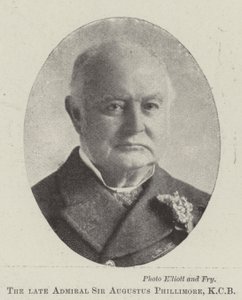 Der verstorbene Admiral Sir Augustus Phillimore, KCB von English Photographer