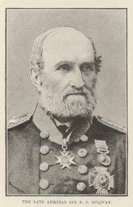 Der verstorbene Admiral Sir B J Sulivan