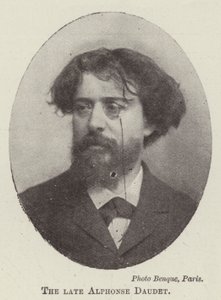 Der verstorbene Alphonse Daudet von English Photographer