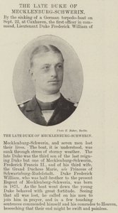 Der verstorbene Herzog von Mecklenburg-Schwerin von English Photographer