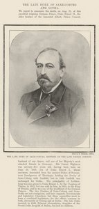 Der verstorbene Herzog von Sachsen-Coburg, Bruder des verstorbenen Prinzgemahls von English Photographer