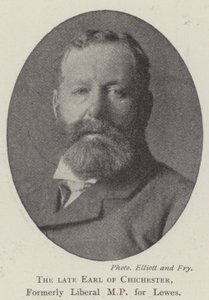 Der verstorbene Earl of Chichester, ehemaliger liberaler Abgeordneter für Lewes von English Photographer