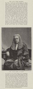 Der verstorbene Lord Hannen von English Photographer