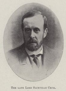 Der verstorbene Lord Sackville Cecil von English Photographer