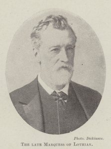 Der verstorbene Marquess of Lothian von English Photographer
