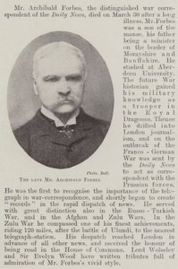 Der verstorbene Mr Archibald Forbes von English Photographer