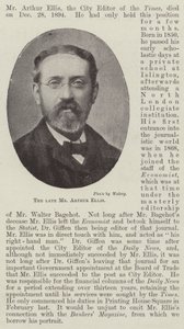 Der verstorbene Mr. Arthur Ellis von English Photographer