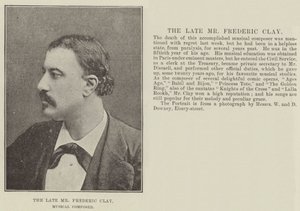 Der verstorbene Herr Frederic Clay, Musikalischer Komponist von English Photographer
