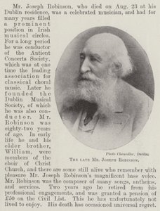Der verstorbene Mr. Joseph Robinson von English Photographer