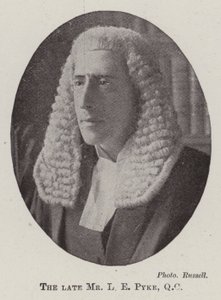 Der verstorbene Herr L E Pyke, QC von English Photographer