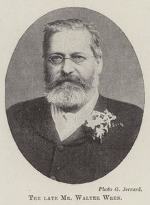 Der verstorbene Mr. Walter Wren von English Photographer
