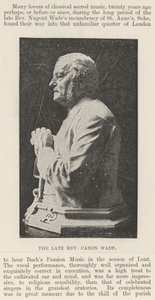Der verstorbene Reverend Canon Wade von English Photographer