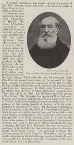 Der verstorbene Reverend Edward Jones Brewster, LLD von English Photographer