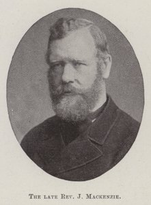 Der verstorbene Reverend J Mackenzie von English Photographer