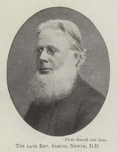 Der verstorbene Reverend Samuel Newth, DD von English Photographer