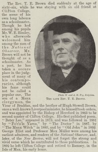 Der verstorbene Reverend T E Brown von English Photographer