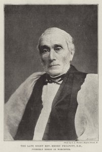 Der verstorbene Henry Philpott, ehemaliger Bischof von Worcester von English Photographer