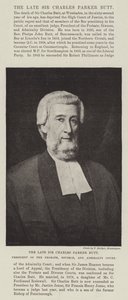 Der verstorbene Sir Charles Parker Butt, Präsident des Nachlass-, Scheidungs- und Admiralitätsgerichts