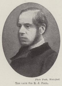 Der verstorbene Sir R. J. Paul von English Photographer