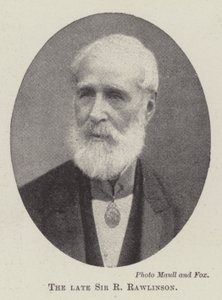 Der verstorbene Sir R. Rawlinson von English Photographer
