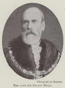 Der verstorbene Sir Stuart Knill von English Photographer