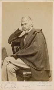 Thomas Carlyle von English Photographer