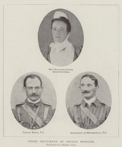 Drei Empfänger von Soudan-Ehrungen von English Photographer