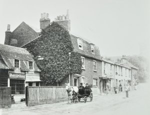Tottenham Lane, Hornsey: Vorderansichten, ca. 1890