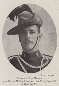 Reiter Tom Morris, New South Wales Lancers; der erste Kolonial, der das VC gewann von English Photographer