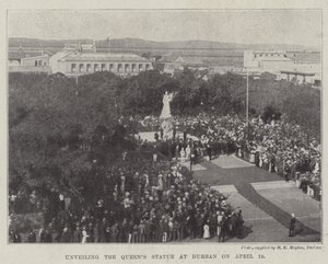 Enthüllung der Königinnenstatue in Durban am 19. April von English Photographer