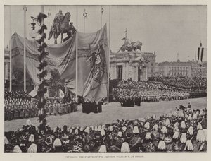 Enthüllung der Statue von Kaiser Wilhelm I. in Berlin von English Photographer