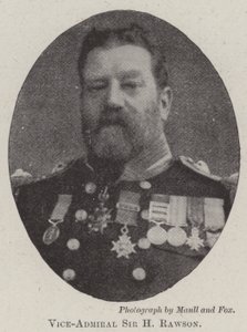 Vizeadmiral Sir H. Rawson von English Photographer