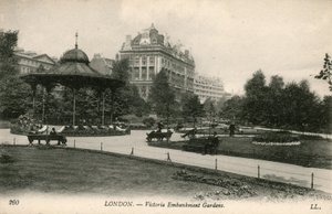 Victoria Embankment Gardens, London von English Photographer