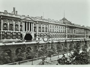 Victoria Embankment, Westminster LB: Somerset House, Erhebung zum Victoria Embankment, 1896