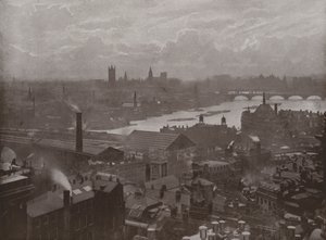 Blick von der Goldenen Galerie, St. Pauls, nach Südwesten von English Photographer