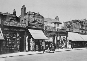 Ansicht des Notting Hill Gate, ca. 1913 von English Photographer
