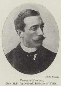 Viscount Newark, neuer Abgeordneter für die Newark-Division von Notts von English Photographer