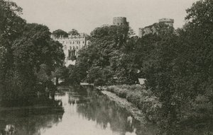 Warwick Castle, vom Avon von English Photographer