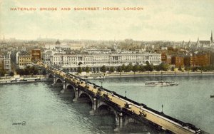 Waterloo Bridge und Somerset House von English Photographer