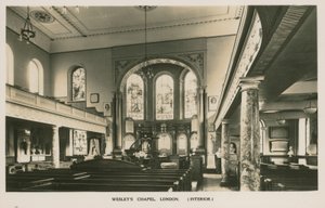 Wesleys Kapelle, London von English Photographer
