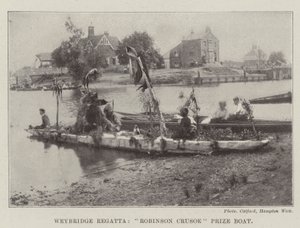 Weybridge-Regatta, Robinson Crusoe-Preisboot