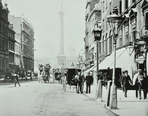 Whitehall, Westminster LB: Whitehall Blick zu Trafalgar Square, 1895