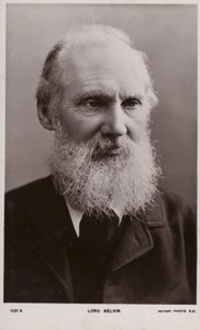 William Thomson, 1. Baron Kelvin (1824-1907), britischer Physiker und Ingenieur von English Photographer