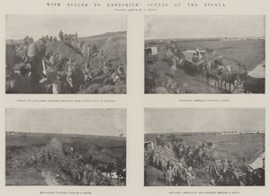 Mit Buller nach Ladysmith, Szenen am Tugela von English Photographer