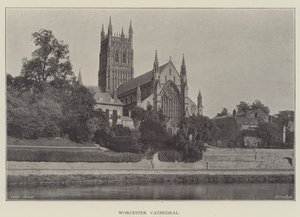 Kathedrale von Worcester von English Photographer
