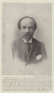 Schriftsteller des Tages, Mr Theodore Watts-Dunton von English Photographer